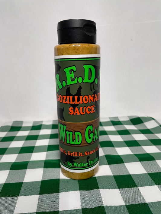 R.E.D.'S GOZILLIONAIRE WILD GAME SAUCE