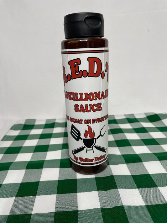 R.E.D.'S GOZILLIONAIRE SAUCE - GOES GREAT ON EVERYTHING