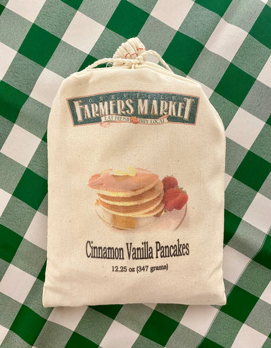 Cinnamon Vanilla Pancakes