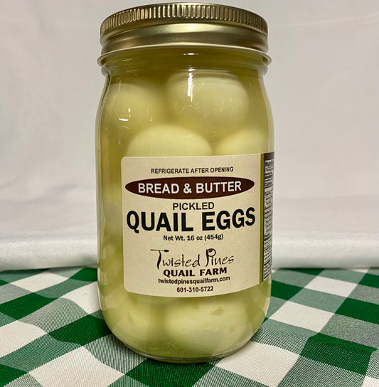 Quail Eggs - Bread & Butter