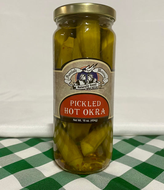 Pickled Hot Okra