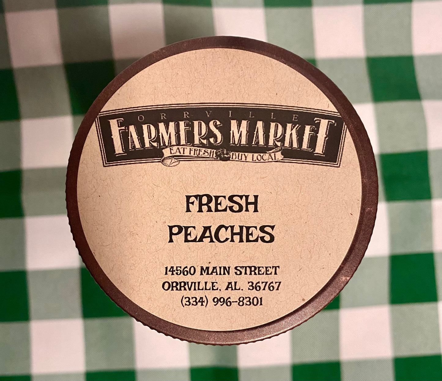 Farmer's Market Candle - Fresh Peaches