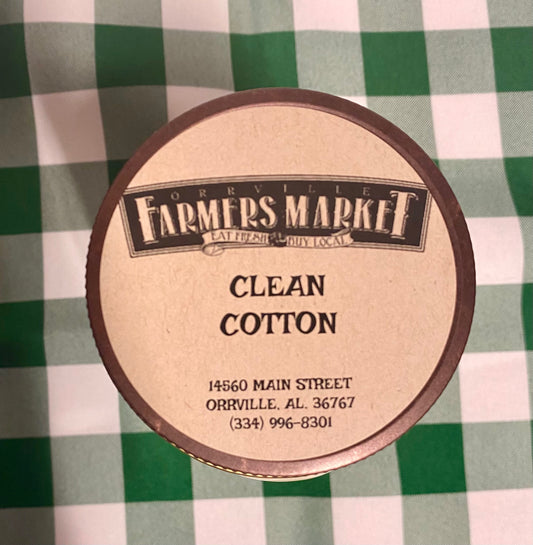 Farmer's Market Candle - Clean Cotton