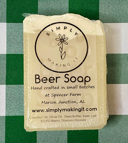 Simply Making It - Beer Soap