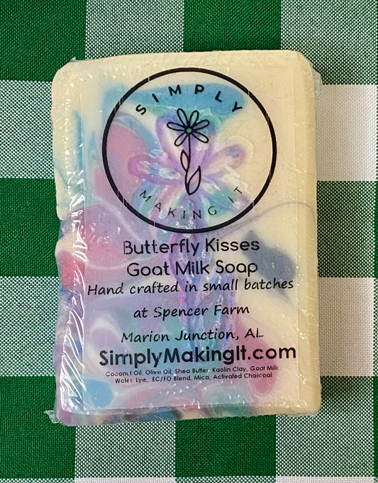 Simply Making It - Butterfly Kisses Goat Milk Soap