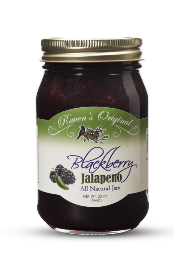 Raven's Original Blackberry Jalapeno Jam